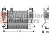 Intercooler, compresor RENAULT MODUS / GRAND MODUS (F/JP0_), RENAULT EURO CLIO III (BR0/1, CR0/1), NISSAN NOTE (E11) - VAN WEZEL 43004338