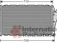 Intercooler, compresor SAAB 9-3 limuzina (YS3F), SAAB 9-3 Cabriolet (YS3F), SAAB 9-3 combi - VAN WEZEL 47004066