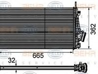 Intercooler compresor SAAB 9-5 (YS3G) - Cod intern: W20089534 - LIVRARE DIN STOC in 24 ore!!!