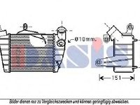 Intercooler, compresor SKODA FABIA (6Y2), SKODA FABIA Combi (6Y5), SKODA FABIA limuzina (6Y3) - AKS DASIS 497000N