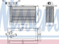 Intercooler, compresor SKODA YETI (5L) (2009 - 2016) NISSENS 96470 piesa NOUA