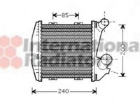 Intercooler, compresor SMART FORTWO cupe (450) (2004 - 2007) VAN WEZEL 29004004