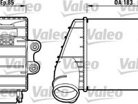 Intercooler, compresor stanga (817487 VALEO) AUDI,SEAT