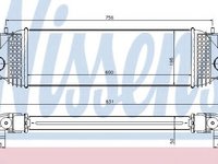 Intercooler, compresor SUZUKI GRAND VITARA II (JT) (2005 - 2016) NISSENS 96525 piesa NOUA