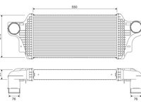 Intercooler, compresor VALEO 818377