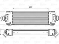 Intercooler, compresor VALEO 818550