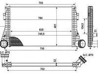 Intercooler compresor VOLKSWAGEN GOLF Mk IV (1J1) - Cod intern: W20089398 - LIVRARE DIN STOC in 24 ore!!!