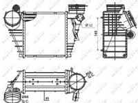 Intercooler, compresor Volkswagen VW BORA combi (1J6) 1999-2005 #2 03004200