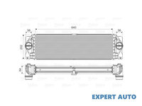 Intercooler, compresor Volkswagen VW CRAFTER 30-35 bus (2E_) 2006-2016 #3 2E0145804A