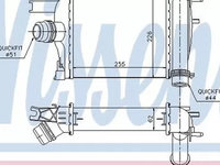 Intercooler DACIA LOGAN II NISSENS 96529 PieseDeTop