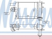 Intercooler DACIA LOGAN II NISSENS 96529