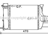 Intercooler DACIA LOGAN MCV II AVA D4013 PieseDeTop