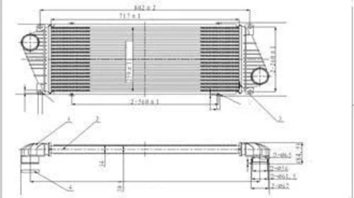 Intercooler de serie Ta-Technix - VOLKSWAGEN LT 28 - 46 II