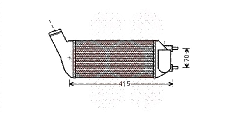Intercooler DS DS 4 CROSSBACK 2015->2018