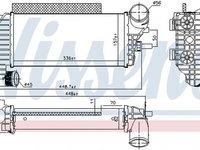 Intercooler FORD C-MAX II DXA CB7 DXA CEU NISSENS 96251