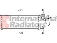 Intercooler FORD FOCUS II combi DA VAN WEZEL 18004366