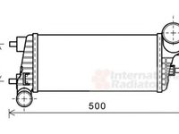 Intercooler FORD FOCUS III limuzina VAN WEZEL 18004471