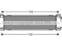 Intercooler FORD GALAXY WA6 AVA FD4480