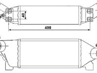 Intercooler FORD TRANSIT bus FD FB FS FZ FC NRF 30259