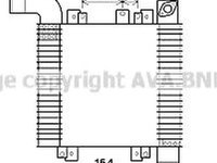Intercooler HYUNDAI SANTA F II CM AVA HY4359