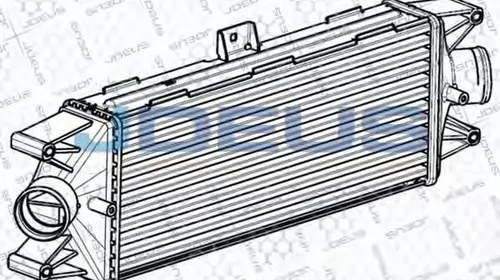 Intercooler IVECO DAILY III platou sasiu JDEUS RA8140060 PieseDeTop