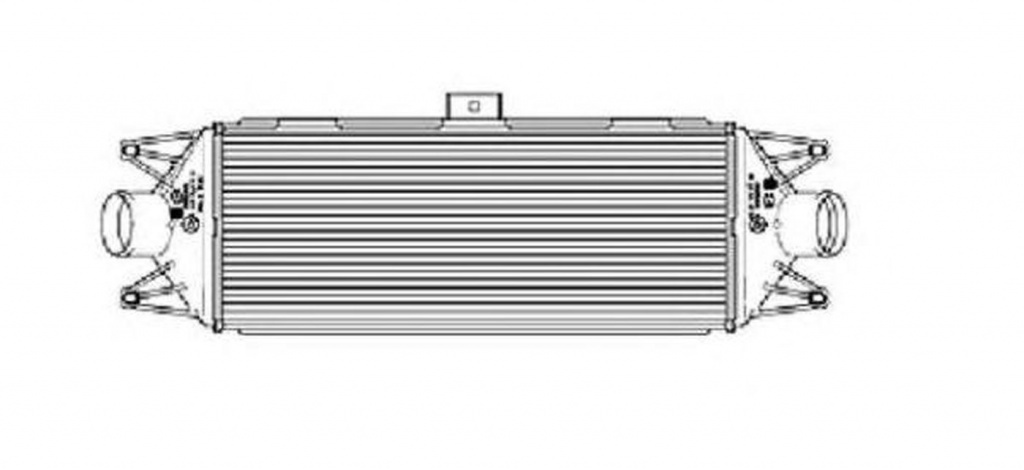 Intercooler IVECO DAILY III platou sasiu NRF 30879