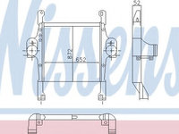 Intercooler IVECO Stralis (2002 - 2016) NISSENS 97022