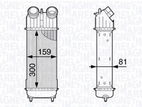 Intercooler JEEP WRANGLER II TJ MAGNETI MARELLI 351319202030