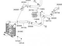 INTERCOOLER KIA K2500, K2700 -PRODUS NOU