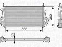 Intercooler LANCIA KAPPA cupe 838 MAGNETI MARELLI 351319202730