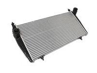 Intercooler Lancia Phedra, 03.2008-11.2010, motor 2.2 MultiJet, Fiat Ulysse, 03.2008-06.2011, motor 2.2 JTD 125kw, diesel, cu/fara AC, aluminiu brazat/plastic, 725x362x32 mm,