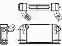 Intercooler LAND ROVER DISCOVERY I LJ LG NRF 30355 PieseDeTop