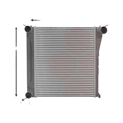 Intercooler LAND ROVER RANGE ROVER 3 200