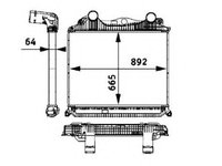 Intercooler MAN TGA (2000 - 2016) NRF 30206