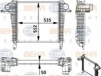 Intercooler MAN TGL HELLA 8ML376728701