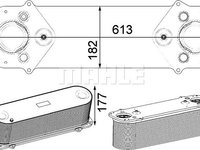 Intercooler MAN TGX MAHLE CI 231 000P