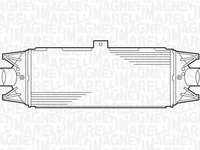 Intercooler MERCEDES-BENZ A-CLASS W168 MAGNETI MARELLI 351319201550