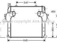 Intercooler MERCEDES-BENZ ACTROS AVA ME4178