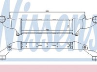 Intercooler MERCEDES-BENZ C-CLASS W202 NISSENS 96859