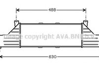 Intercooler MERCEDES-BENZ CLK Cabriolet A208 AVA MS4295