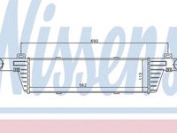 Intercooler MERCEDES-BENZ E-CLASS combi S210 NISSENS 96860