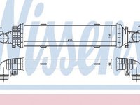 Intercooler MERCEDES-BENZ E-CLASS W212 NISSENS 96534