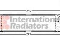 Intercooler MERCEDES-BENZ VITO bus W639 VAN WEZEL 30004370