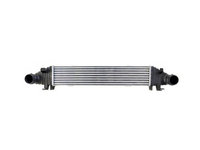 Intercooler Mercedes Clasa C (W204), 01.2010-2014, Clasa E (W212), 01.2009-2016, motor 2.1 CDI 100kw, diesel, cu/fara AC, aluminiu brazat/plastic, 625x128x62 mm, SRLine,