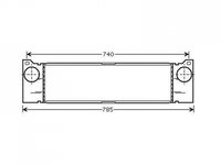 INTERCOOLER MERCEDES VITO W639 2003->2015 Radiator intercooler 2,2 CDi (63x11x50) PIESA NOUA ANI 2003 2004 2005 2006 2007 2008 2009 2010 2011 2012 2013 2014 2015