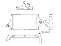 Intercooler MITSUBISHI Canter NRF 30774