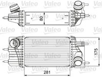 INTERCOOLER NISSAN JUKE (F15) 1.5 dCi 110cp VALEO VAL818666 2010 2011 2012 2013 2014 2015 2016 2017 2018 2019