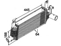 Intercooler NISSAN PATHFINDER III (R51) (2005 - 2016) NRF 30527