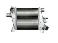 Intercooler Nissan X-Trail (T30), 10.2005-02.2007, motor 2.2 dci 84/100kw, diesel, cu/fara AC, aluminiu brazat, 304x288x62 mm, SRLine,