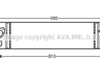 Intercooler NISSAN X-TRAIL T31 AVA DN4350